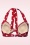 Esther Williams - Classic Polka Bikini Top Années 50 en Rouge et Blanc 6