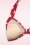 Esther Williams - 50s Classic Polka Bikini Top in Red and White 8