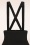 Collectif Clothing - 50s Alexa Ponte Swing Skirt in Black 3
