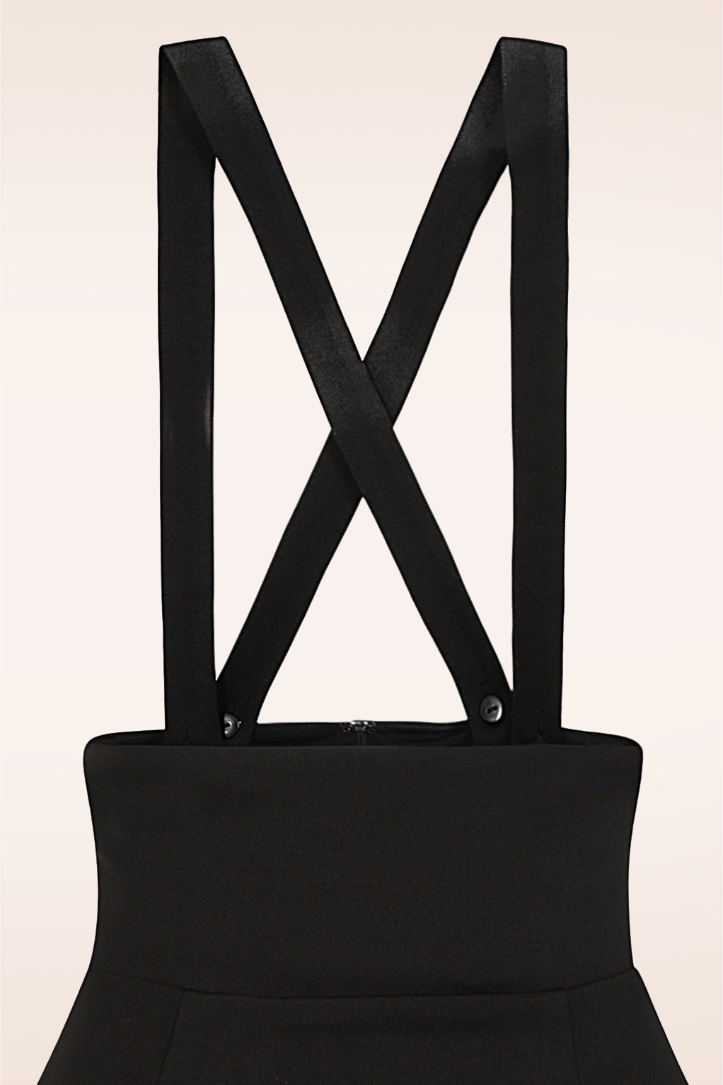 Collectif Clothing - Alexa Ponte swing rok in zwart 3