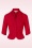 Miss Candyfloss - Liza Lou Blazer Jacket Années 50 en Rouge 2
