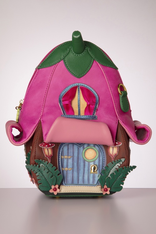 Vendula - Fairy Village Petal House Bag in Pink 3