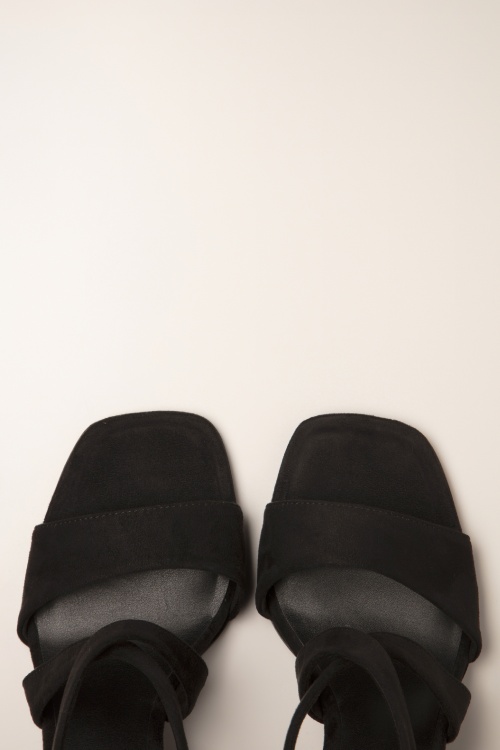 Tamaris - Alana sandalen in zwart 2