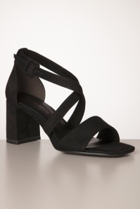 Tamaris - Alana sandalen in zwart 3