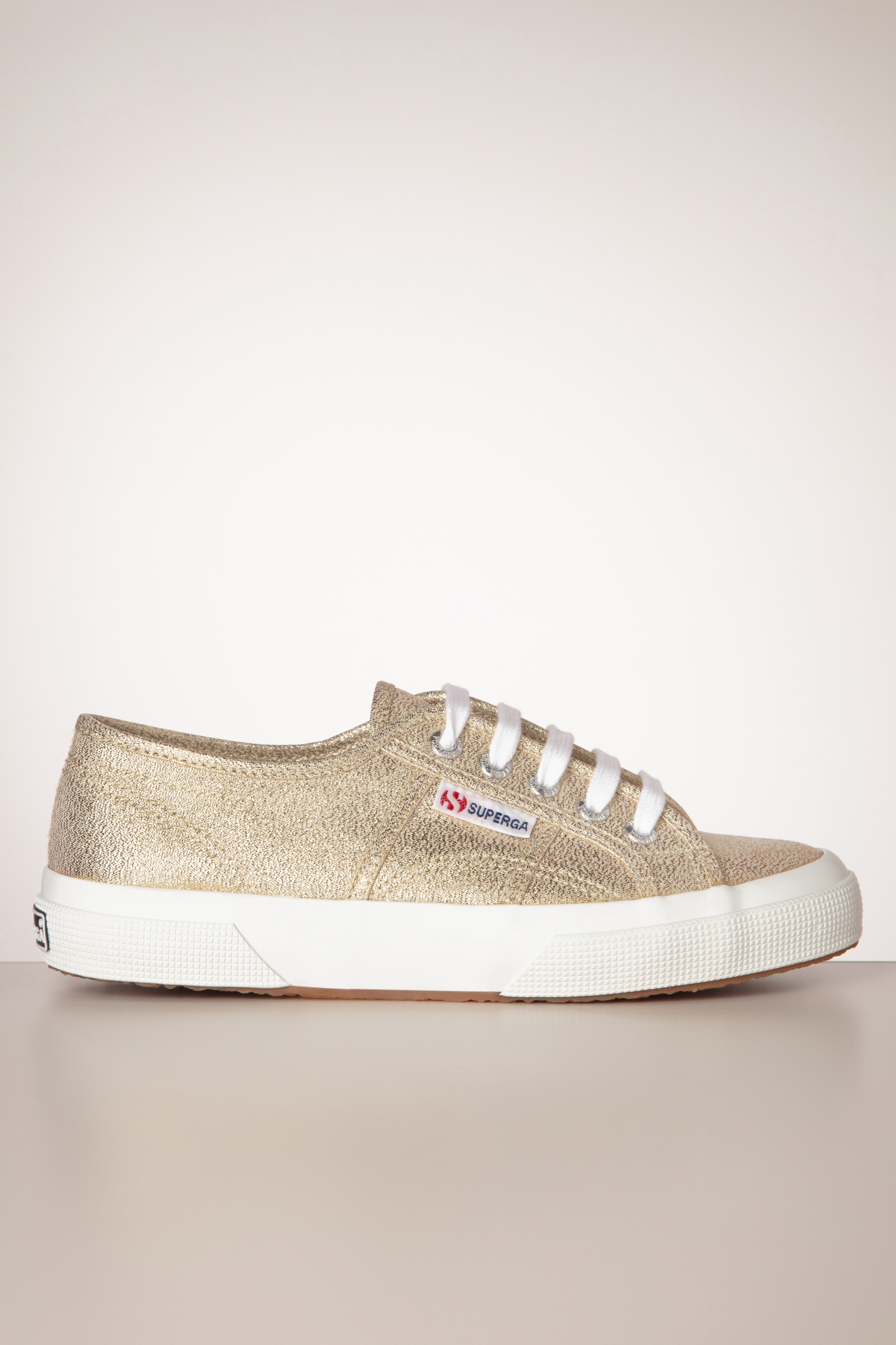 Superga schuhe gold on sale