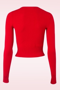 Bunny - Paloma Cardigan in Red 4
