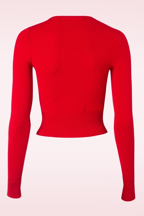 Bunny - Paloma Cardigan in Red 4