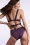 Marlies Dekkers - Cache Coeur Push Up Bikini Top en Violet Profond 3