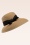 Bronté - Grace Hat en Camel et Noir 3