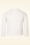 Mak Sweater - Oda Open Front Cardigan Années 50 en Blanc 2