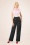 Banned Retro - 40s Party On Classy Trousers in Black