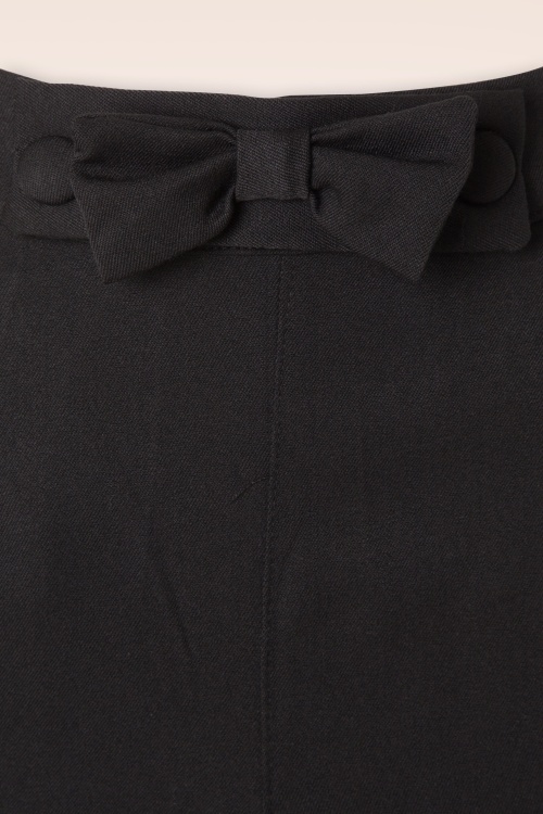 Banned Retro - 40s Hidden Away Trousers in Black 4