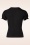 Banned Retro - Jane blouse in zwart 2