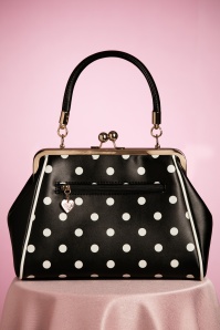 Banned Retro - 50s Crazy Little Thing Bag in Black 3