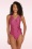 TC Beach - V-Neck Swimsuit in Coral 6