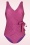 TC Beach - V-Neck Swimsuit in Coral 3