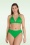 TC Beach - Bikini Bottom Bow in Bright Green Relief