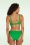 TC Beach - Bikini Bottom Bow in Bright Green Relief 4