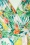 Vintage Chic for Topvintage - Malia tropical parrot maxi jurk in multi 3