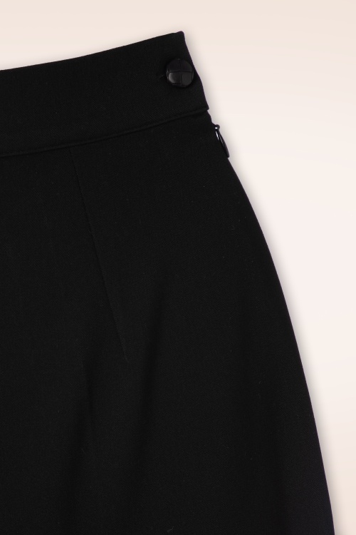 Collectif Clothing - Gerilynn pantalon in zwart  3