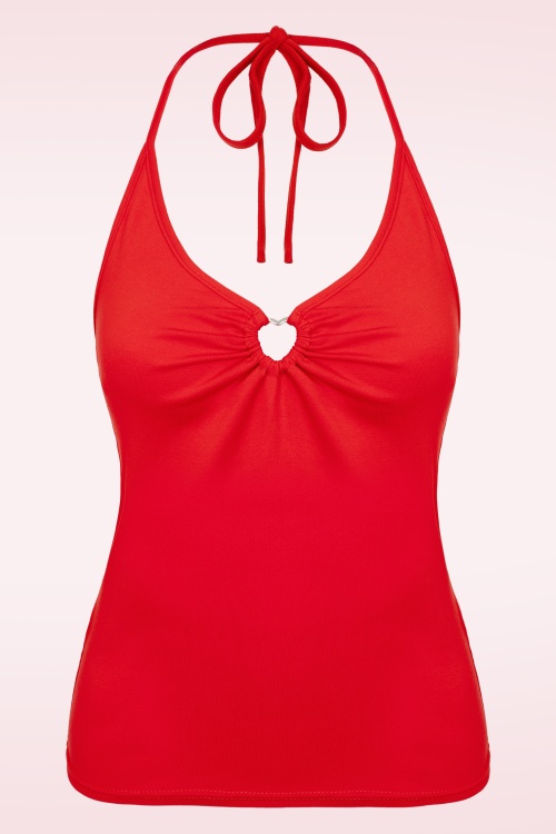 Bunny - Cheryl Top in Red