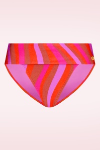 TC Beach - Bas de bikini Flipover Shiny Waves en multicolore 4