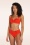 TC Beach - Twisted bikinitop in zomers rood