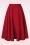 Banned Retro - Polly May Swing Skirt en Rouge 5