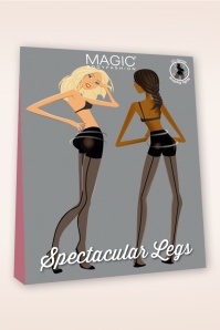 MAGIC Bodyfashion - Spectacular Legs with Backseam in Black 3