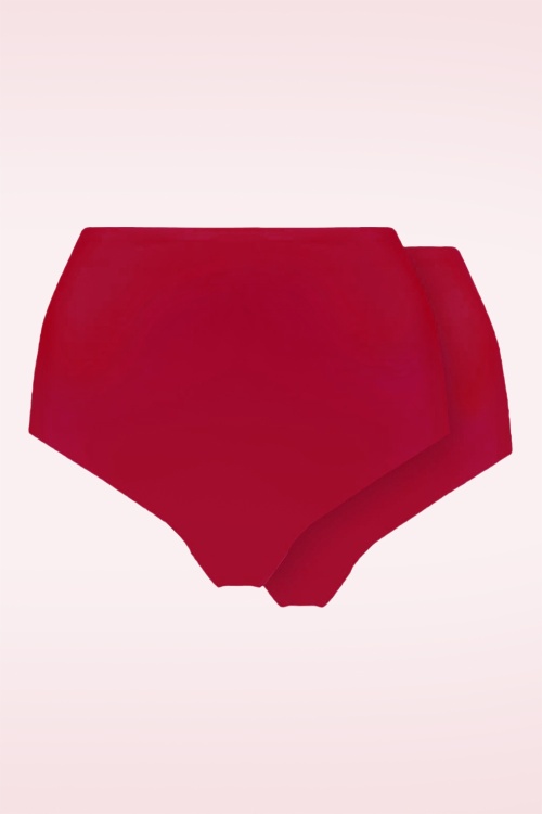 MAGIC Bodyfashion - Dream Invisibles Panty 2-Pack in Red 2
