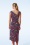 Minueto - Liberty Midi Dress in Multi 2