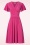 Vintage Chic for Topvintage - Sadie Slinky Swing Dress in Pink