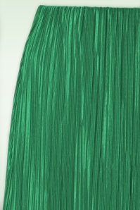 Vintage Chic for Topvintage - Lilly Pleated Maxi Skirt in Emerald 3