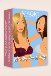 MAGIC Bodyfashion - Kleverige push-up bh-cups in vanille 3