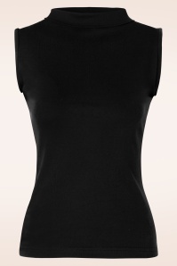 Heart of Haute - 60s Trixie Top in Black 2