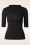 Heart of Haute - 60s Spy A Line Dress in Black