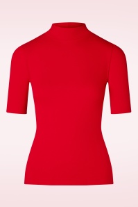 Heart of Haute - 60s Denise Top in Red