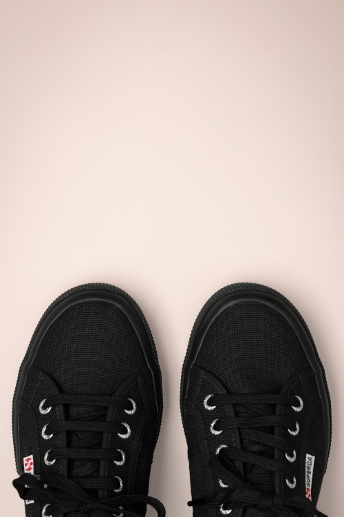 Superga - Cotu Classic Sneakers in All Black 2