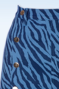 Minueto - Alexandra Midi Skirt in Blue 4