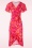 Vintage Chic for Topvintage - Serena Ruffle Etuikleid in Pink