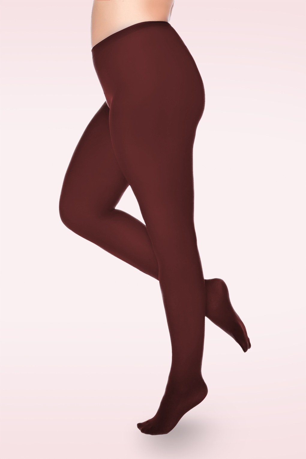 PamCurvy Super Stretch Suspender Tights main image 1