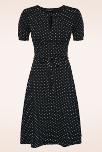 Vive Maria - Vintage Émelie jurk in zwart 2