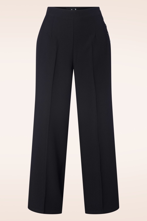 Bunny - Ginger Swing Trousers in Black