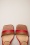 Poti Pati - Desiree Block Heel sandaaltjes in bruin en rood 2