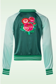 Tante Betsy - Brittany Bomber Jacket in Green 2