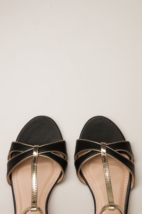 Poti Pati - Jocelyn sandaaltjes in zwart 2