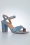 Poti Pati - Romie Block Heel sandaaltjes in luchtblauw 3