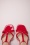 Poti Pati - Kelly Patent Sandals in Red 2
