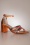 s.Oliver - Tori Metallic sandaaltjes in oranje 3