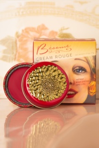 Bésame Cosmetics - Crimson Cream Rouge & Lippenfarbe
